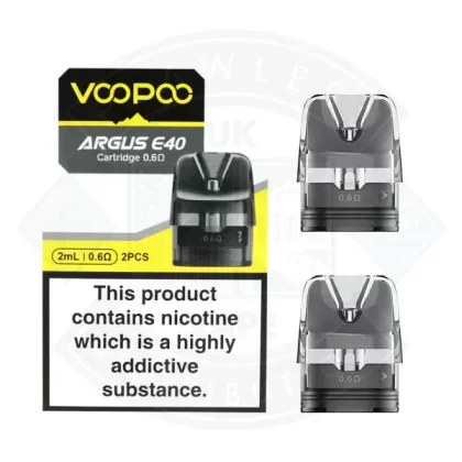 VOOPOO Argus E40 Replacement Pod Cartridge (2pcs/pack)