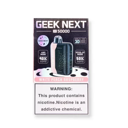 White Peach Raspberry – Geek Next X 50000 | Online Vape Shop