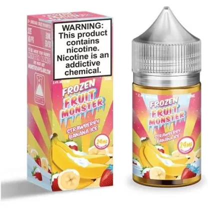Strawberry Banana Ice by Frozen Fruit Monster Salt 30ml