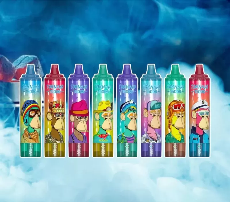 PUFF 15000 TORNADO RandM – 16 parfums