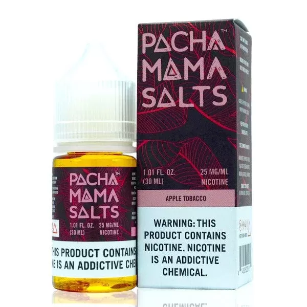 Apple Tobacco by Pachamama Salts TFN 30mL
