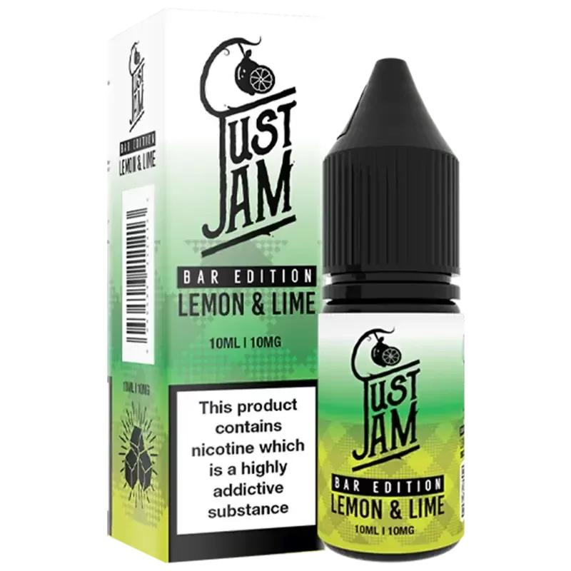 Just Jam Lemon Lime Bar Edition Nic Salt 10ml