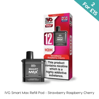 Strawberry Raspberry Cherry – IVG Smart Max 10K Refill Pod