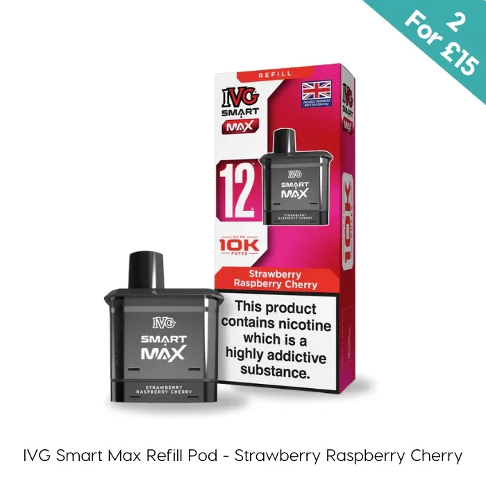 Strawberry Raspberry Cherry – IVG Smart Max 10K Refill Pod