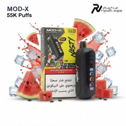 Nasty MOD-X 55K Disposable Vape – Watermelon Ice
