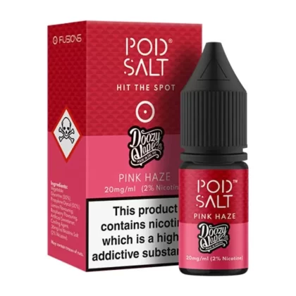 Pink Haze Nic Salt E-Liquid Fusion Series by Pod Salt (10ml)