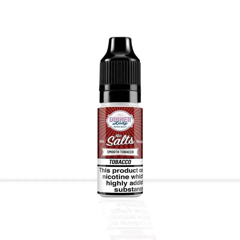 Smooth Tobacco Nic Salt E-Liquid Dinner Lady