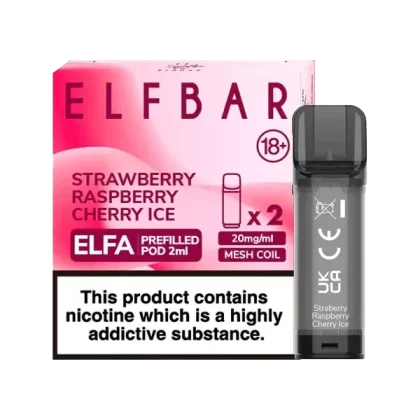 ELFA Prefilled Pod – Strawberry Raspberry Cherry Ice 2ml
