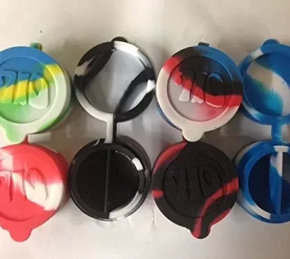 710 Silicone Dual Compartment Dab Container