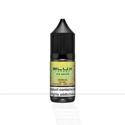 Banana Ice Nic Salt E-Liquid Elux Legend