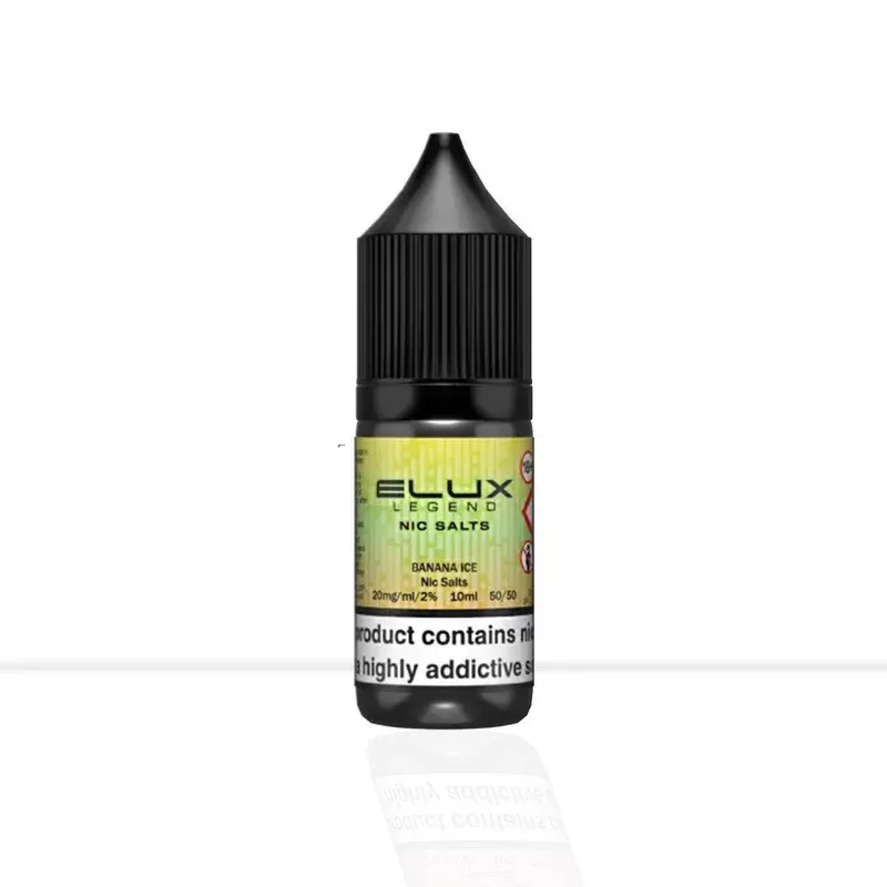 Banana Ice Nic Salt E-Liquid Elux Legend