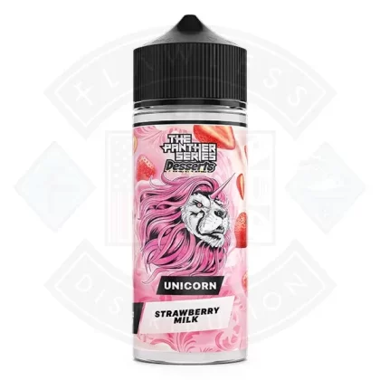 Dr Vapes Dessert Series – Unicorn (Strawberry Milk) 100ml 0mg Shortfill e-liquid