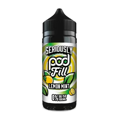 Lemon Mint Seriously Pod Fill 100ml by Doozy