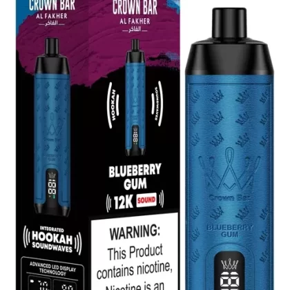 Al Fakher 12000 Puffs – Shisha Hookah Vape – Blueberry C
