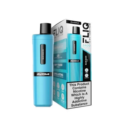 Avomi Fliq 4in1 Prefilled Pod Vape Kit – Blue Razz Ice
