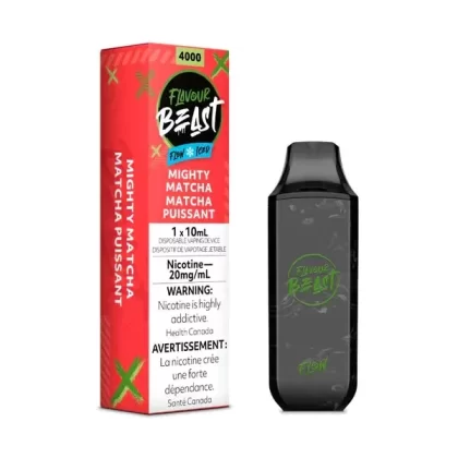 Flavour Beast Flow Rechargeable Disposable 4000 Puffs – Mighty Matcha Iced