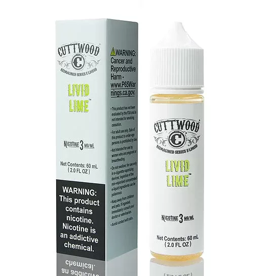 Livid Lime – Cuttwood Reimagined Series E-Liquid (60 ml)