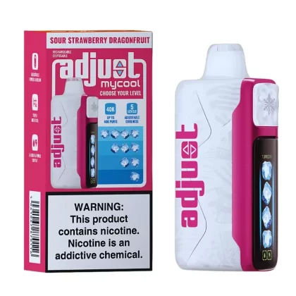 Sour Strawberry Dragonfruit Adjust MyCool 40K Puffs