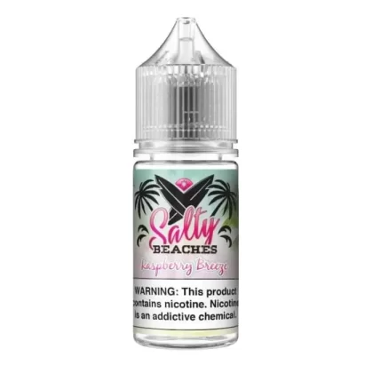 Raspberry Breeze Nicotine Salt by Salty Beaches