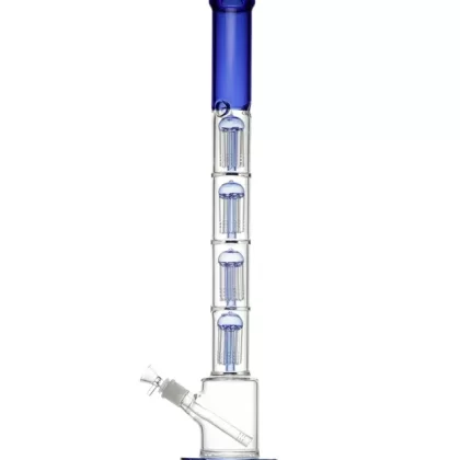 23” Blue Giant Quadruple Perc Bong