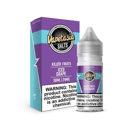 Killer Fruits ICED Grape SALT – Vapetasia – 30mL