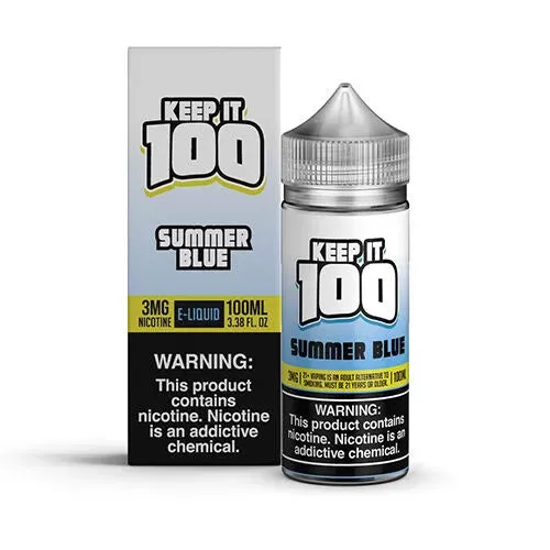 Summer Blue (Blue Slushie Lemonade) by Keep it 100 – 100ml