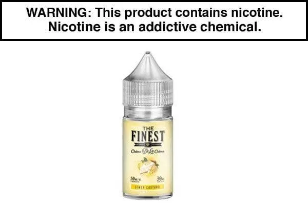 LEMON CUSTARD BY THE FINEST SALT NIC 30ML