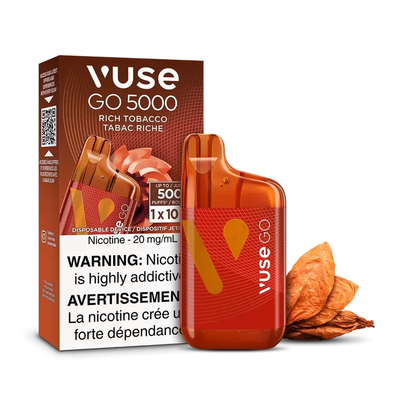 Rich Tobacco Vuse GO 5000 – Disposable Vape