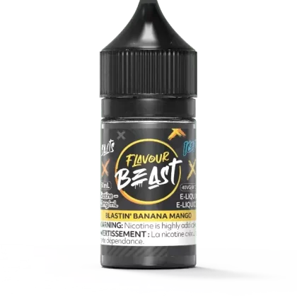 Flavour Beast Salt – Blastin’ Banana Mango Iced Nic Salt E-Liquid