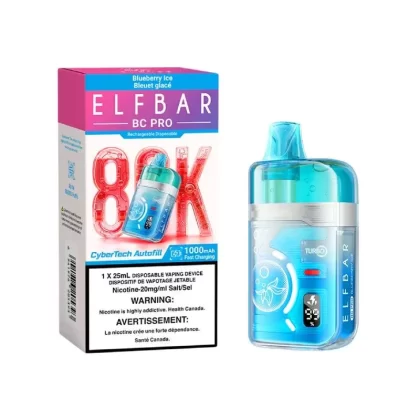 Elf Bar BC Pro 80K – Blueberry Ice Disposable Vape