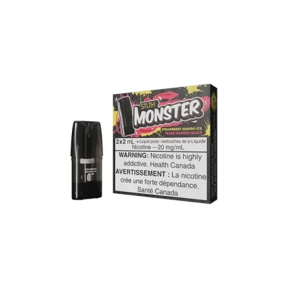 STLTH MONSTER PODS- STRAWBERRY MANGO ICE
