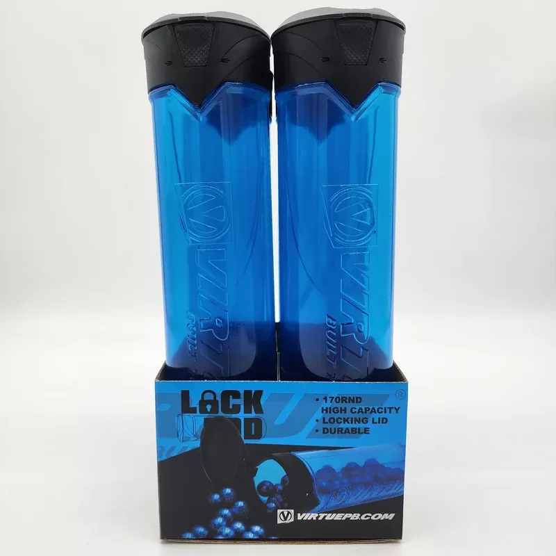 Virtue V2 Lock Lid 170 Round Pod 4-Pack – Cyan