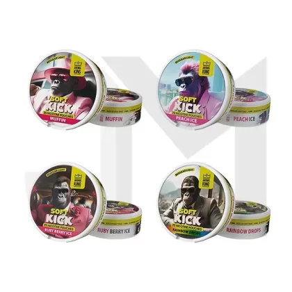 10mg Aroma King Soft Kick Nicotine Pouches – 25 Pouches