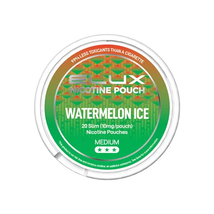 Watermelon Ice Nicotine Pouches by Elux