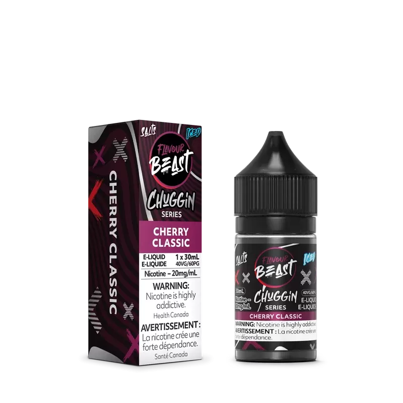 FLAVOUR BEAST CHUGGIN SALT – CHERRY CLASSIC