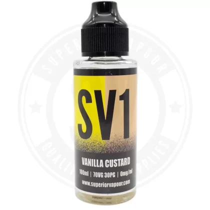 Vanilla Custard E-Liquid 100ml by SV1