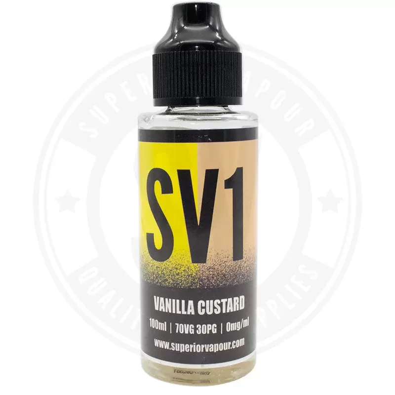 Vanilla Custard E-Liquid 100ml by SV1
