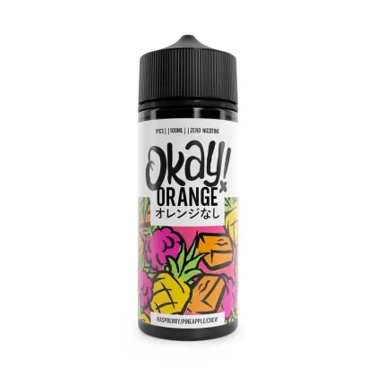 Okay Orange – Raspberry, Pineapple Chew – 100ml – 0mg