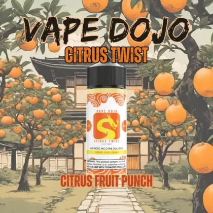 Vape Dojo – Citrus Twist Flavored Synthetic Nicotine Solution