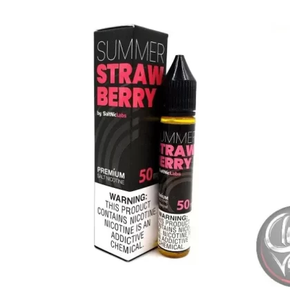 Summer Strawberry Salt Nicotine E-Liquid 30mL by VGOD Salt