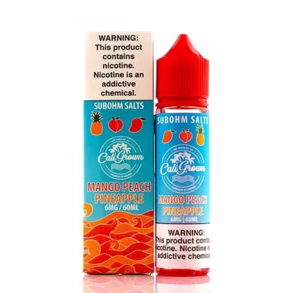 Mango Peach Pineapple – California Grown E-Liquid (60 ml)