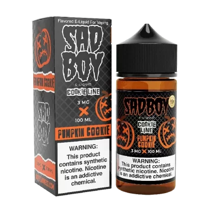 SADBOY E-Liquid – Pumpkin Cookie Limited Edition – 100ML – Cookie Line Series