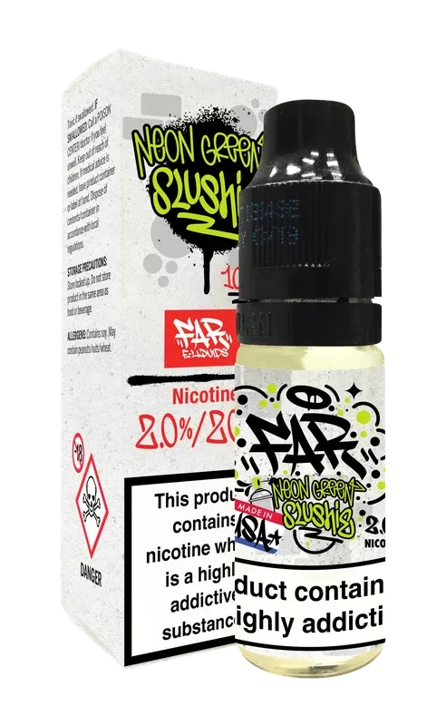 Element NS20 FAR Neon Green Slushie Nicotine Salt High-VG ELiquid
