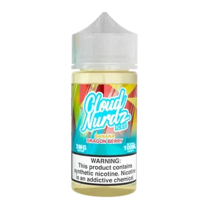 Banana Dragonberry Cloud Nurdz Iced eJuice