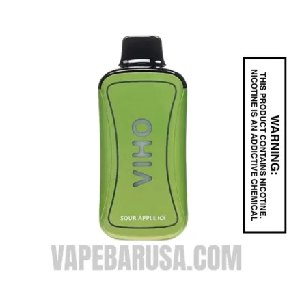 Sour Apple Ice VIHO Supercharge 20000 Puffs Vape