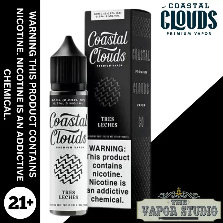 Tres Leches by Coastal Clouds – E-Liquid 60ML