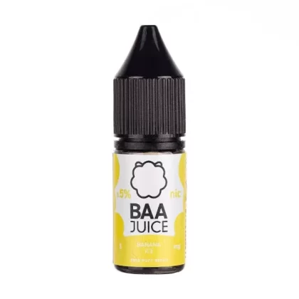 Banana Ice Nic Salt E-Liquid by Baa Juice