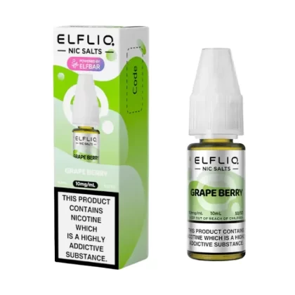 Grape Berry Nic Salt E-Liquid by Elfliq