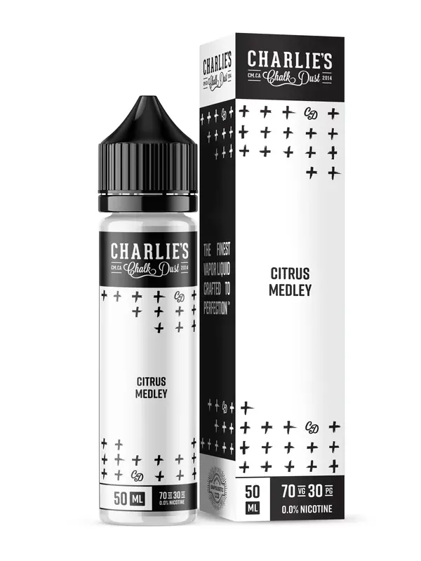 Charlie’s Chalk Dust – Citrus Medley 50ml Short Fill E-Liquid