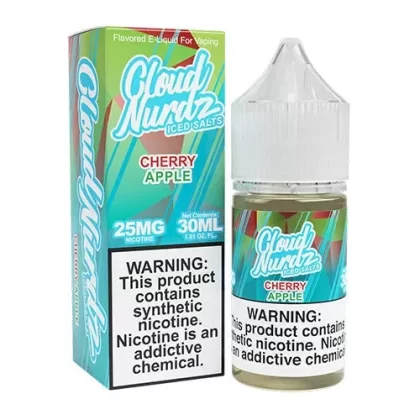 Cloud Nurdz Salt – Cherry Apple Iced